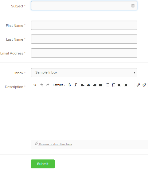 Submitting A Ticket Through The Customer Portal Teamwork Desk