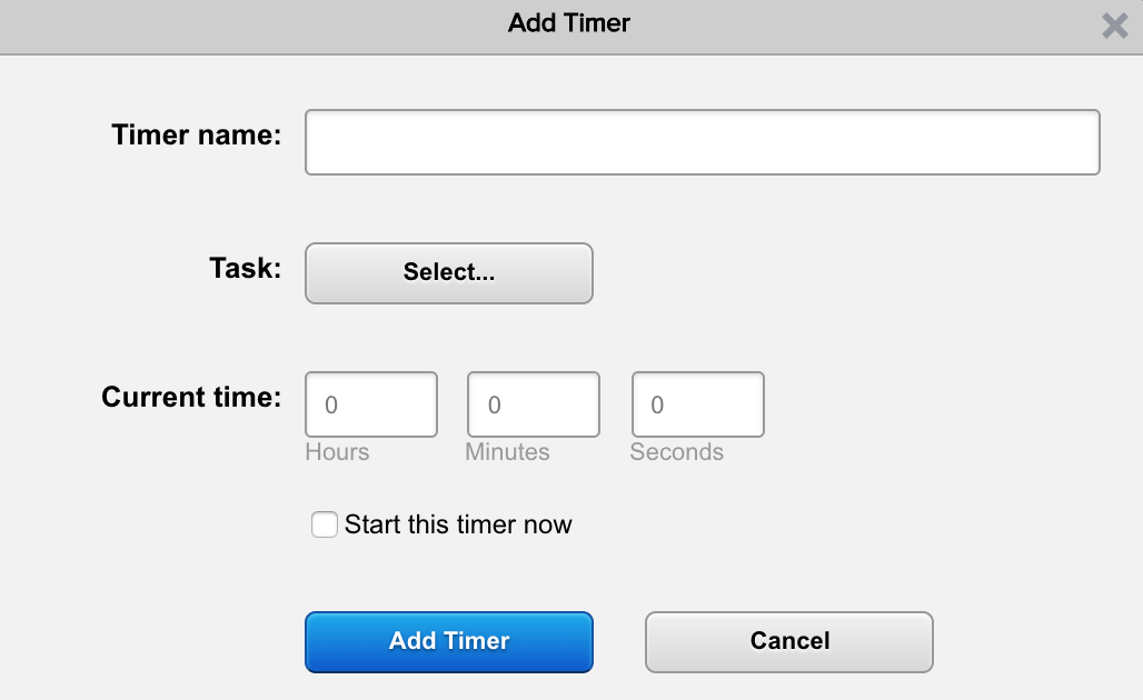 teamwork timer launchpad