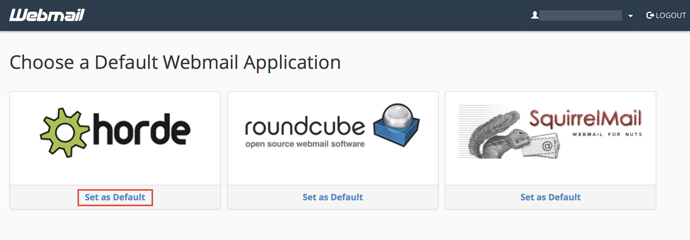 Roundcube hosting